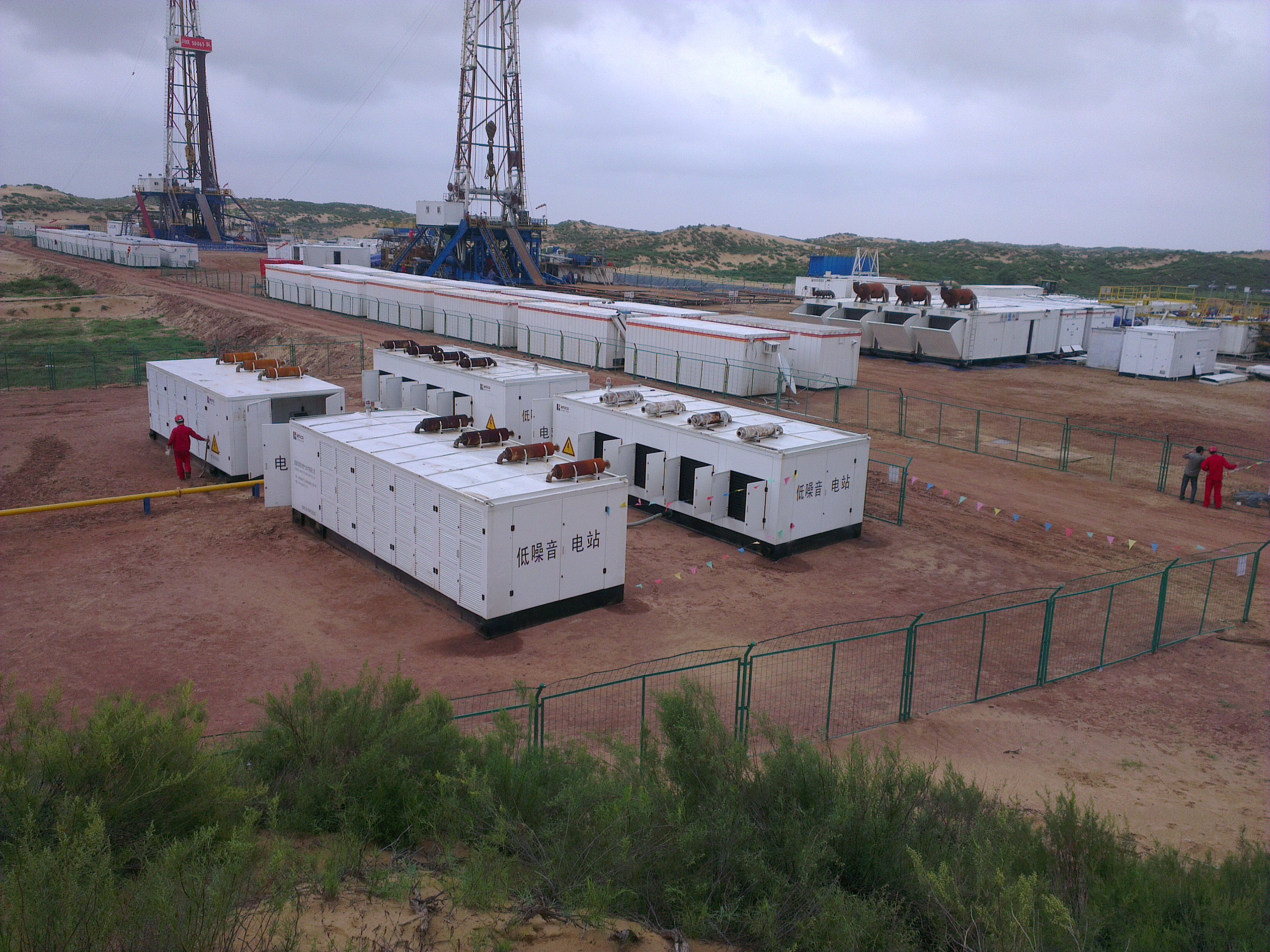 kasus perusahaan terbaru tentang Generator Gas untuk Rig Pengeboran Minyak &amp; Gas